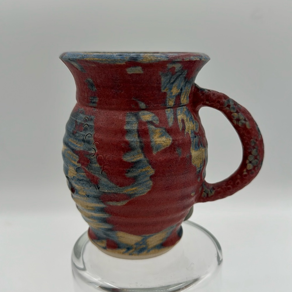 Michael Kennedy Art Pottery FISH Mug 14 oz